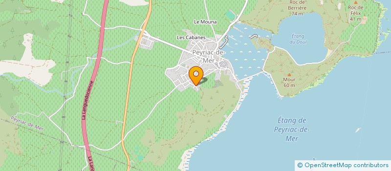 localisation de l'entreprise TNS IMMOBILIER  PEYRIAC-DE-MER