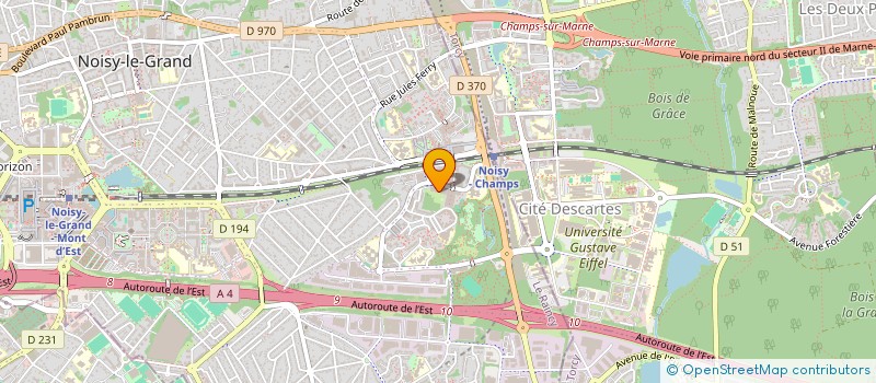 localisation de l'entreprise TNS PRESTIGE  NOISY-LE-GRAND