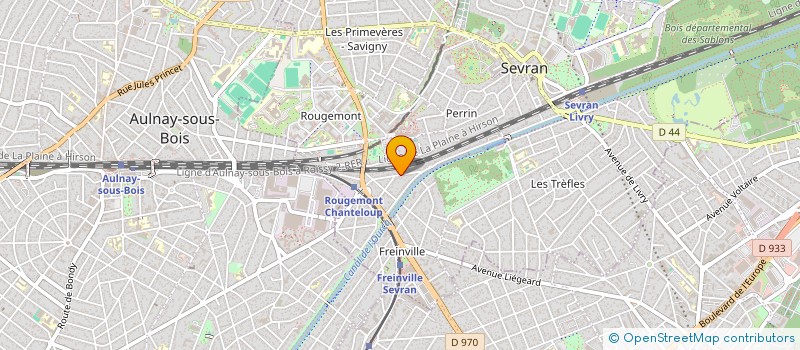 localisation de l'entreprise TNS TAXIS à SEVRAN