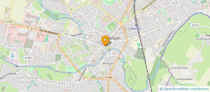 localisation de l'entreprise TNT ASSISTANCE à ALENCON