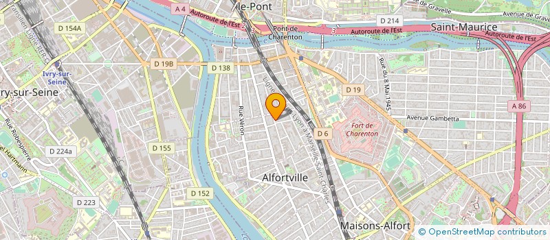 localisation de l'entreprise TNT BAT à ALFORTVILLE