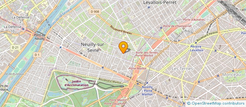 localisation de l'entreprise TNT MEDIA à NEUILLY-SUR-SEINE
