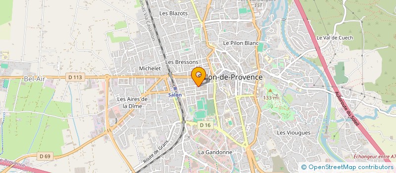 localisation de l'entreprise TNT REGIE 13  SALON-DE-PROVENCE