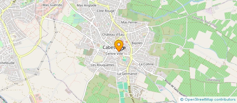 localisation de l'entreprise TNT TONITA à CABESTANY