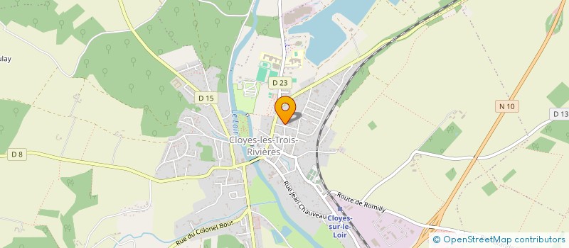 localisation de l'entreprise TNX ORGANISATION  CLOYES-LES-TROIS-RIVIERES