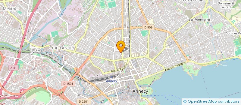 localisation de l'entreprise TNZPV ANNECY  ANNECY