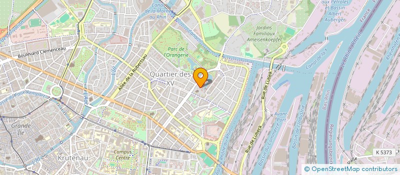 localisation de l'entreprise TO B FITNESS à STRASBOURG
