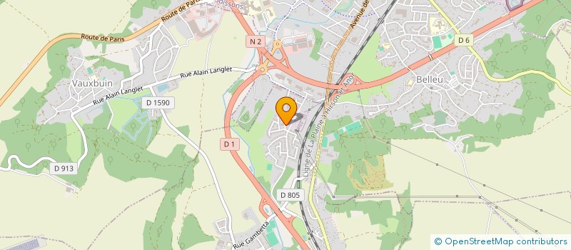 localisation de l'entreprise TO BE PROJECT  COURMELLES