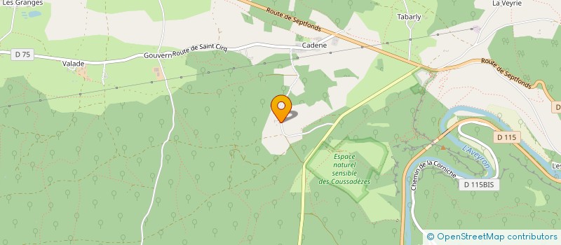 localisation de l'entreprise TO BE WELL PROPERTY  SAINT-ANTONIN-NOBLE-VAL