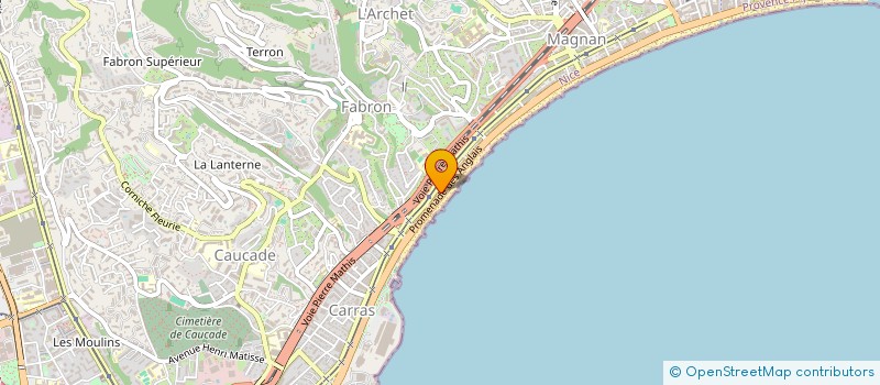 localisation de l'entreprise TO & CO  NICE