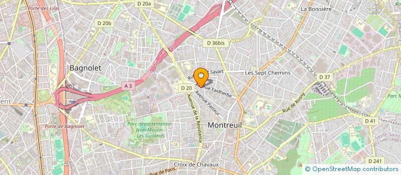 localisation de l'entreprise TO EAT OR NOT TO BE à MONTREUIL