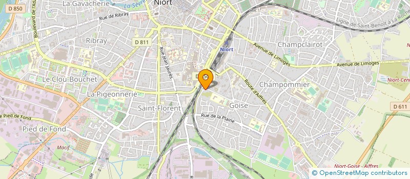 localisation de l'entreprise TO ECHAFAUDAGES  AIGONDIGNE