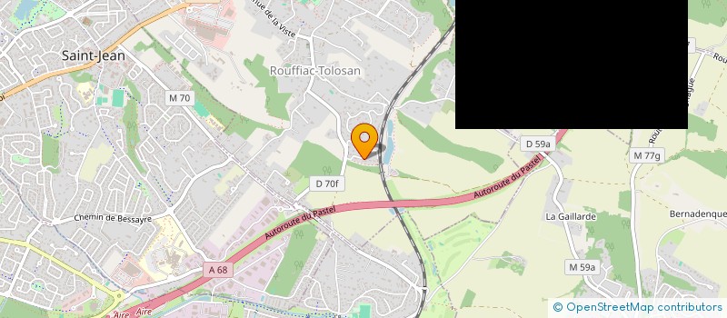 localisation de l'entreprise TO.FI.CO  ROUFFIAC-TOLOSAN