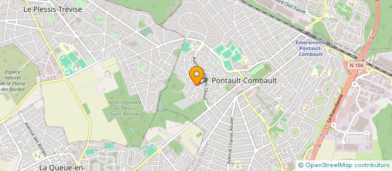 localisation de l'entreprise TO LUNA à PONTAULT-COMBAULT