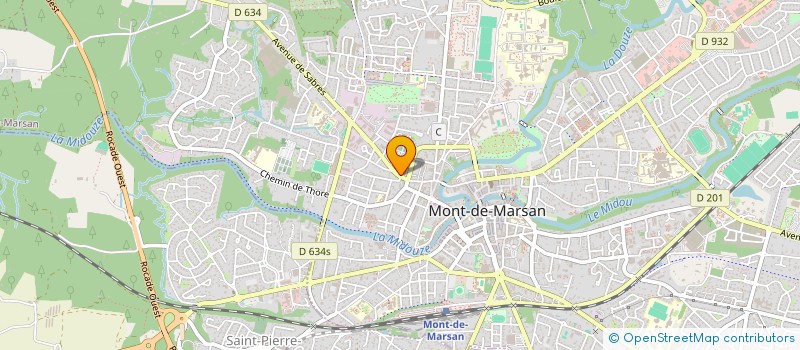 localisation de l'entreprise TO.MA.CE.LAN  MONT-DE-MARSAN