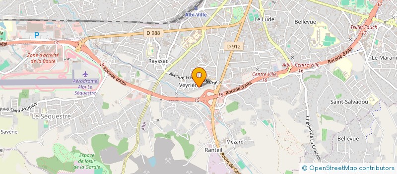 localisation de l'entreprise TO MANAGEMENT à ALBI