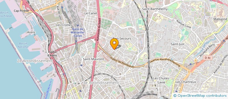 localisation de l'entreprise TO MARKETING  MARSEILLE