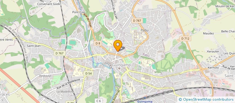 localisation de l'entreprise TO PA RI TI  GUINGAMP