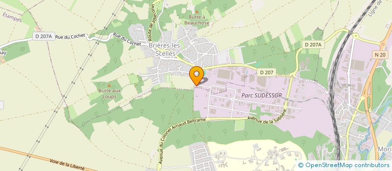 localisation de l'entreprise TO POSE  BRIERES-LES-SCELLES