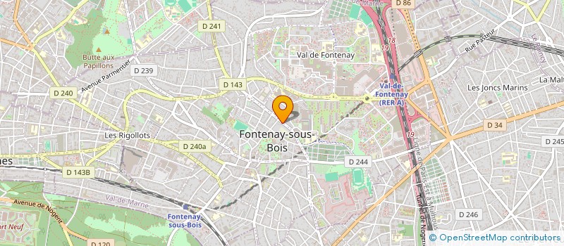 localisation de l'entreprise TO RENOVATION RAVALEMENT à FONTENAY-SOUS-BOIS
