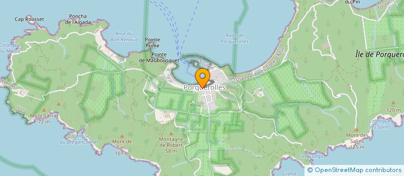 localisation de l'entreprise TO SEA PORQUEROLLES à HYERES