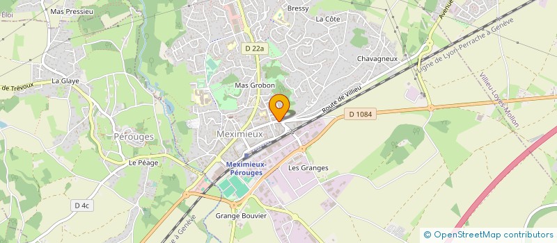 localisation de l'entreprise TO SPORT à MEXIMIEUX