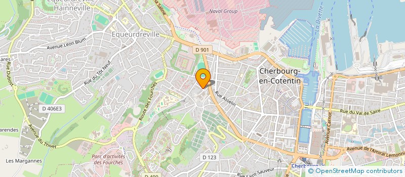 localisation de l'entreprise TO START AUTO ECOLE SNC à CHERBOURG-EN-COTENTIN