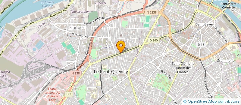 localisation de l'entreprise TO THE MOON LOGISTIC à LE PETIT-QUEVILLY
