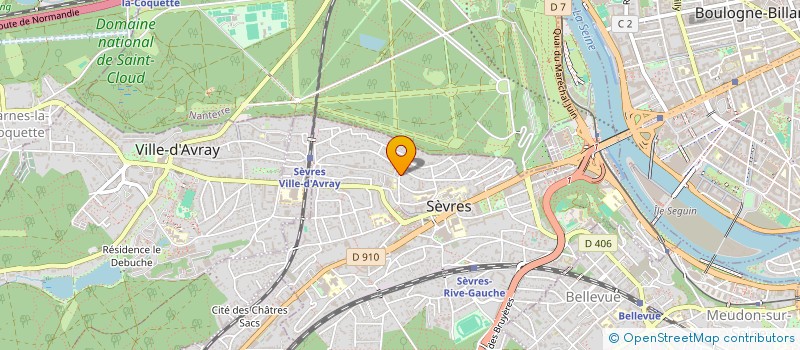 localisation de l'entreprise TO THE PEAKS à SEVRES