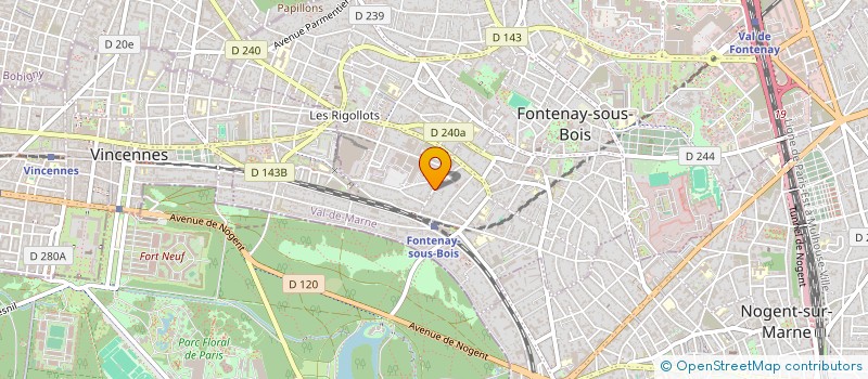 localisation de l'entreprise TO UNIS à FONTENAY-SOUS-BOIS