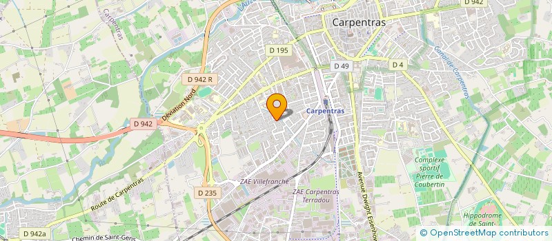 localisation de l'entreprise TOA RECRUTEMENT  CARPENTRAS