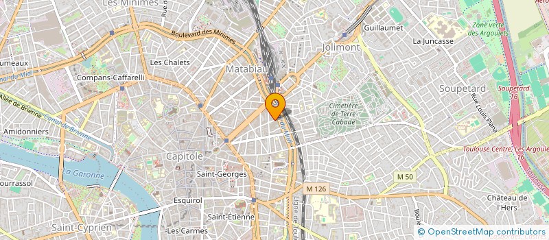 localisation de l'entreprise TOAC NATATION à TOULOUSE