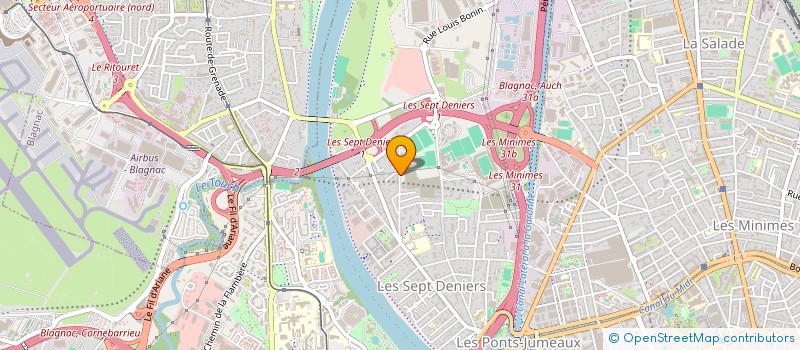 localisation de l'entreprise TOAC TRIATHLON à TOULOUSE