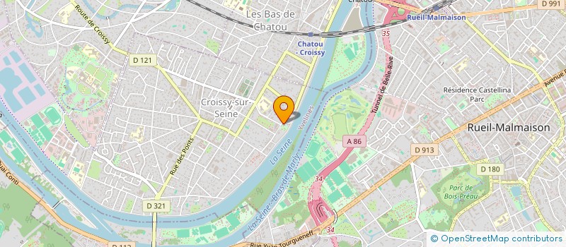 localisation de l'entreprise TOANISA  CROISSY-SUR-SEINE