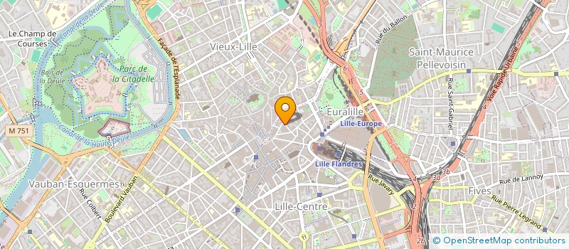 localisation de l'entreprise TOAST'Y CROQ à LILLE