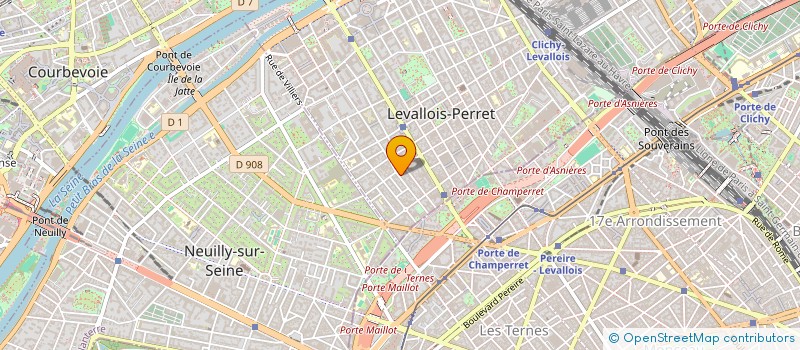 localisation de l'entreprise TOASTER PROD à LEVALLOIS-PERRET