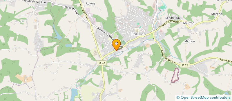 localisation de l'entreprise TOASTYBOX  POUILLON