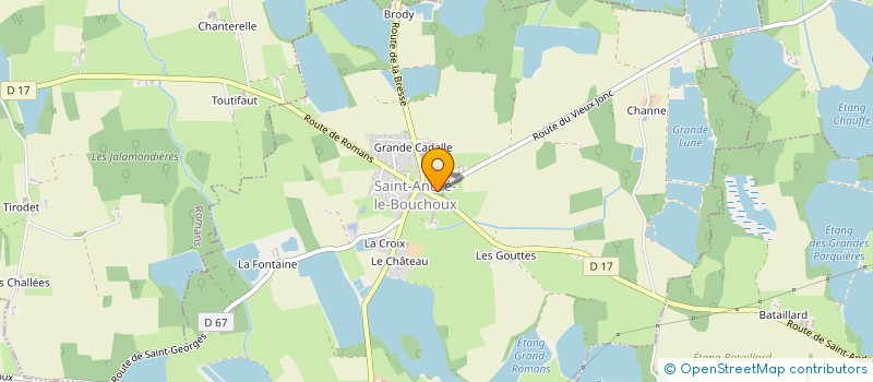 localisation de l'entreprise TOBA  SAINT-ANDRE-LE-BOUCHOUX