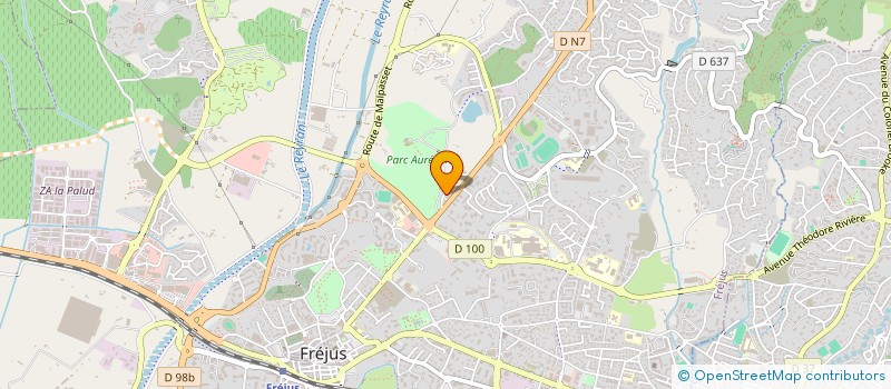 localisation de l'entreprise TOBBY à FREJUS