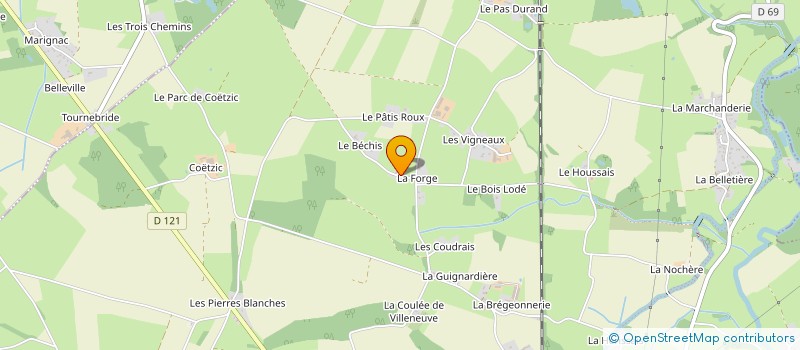 localisation de l'entreprise TOBEL  NORT-SUR-ERDRE