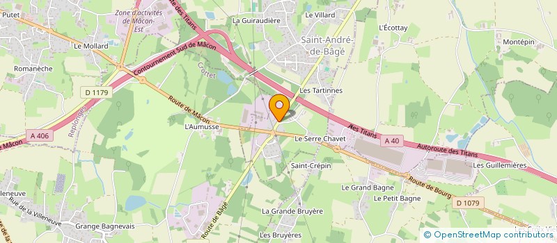 localisation de l'entreprise TOBELEM  SAINT-ANDRE-DE-BAGE