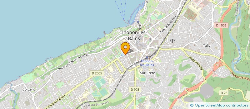 localisation de l'entreprise TOBIA à THONON-LES-BAINS
