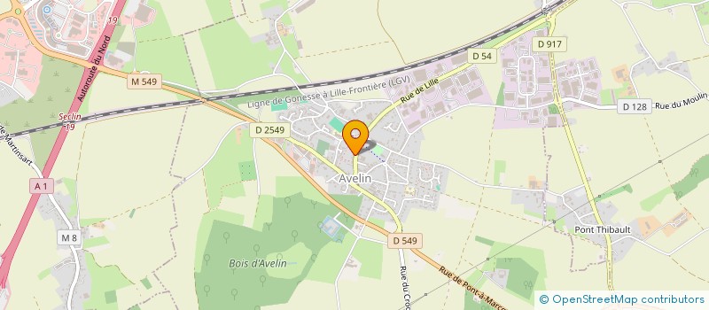 localisation de l'entreprise TOBIAS  AVELIN