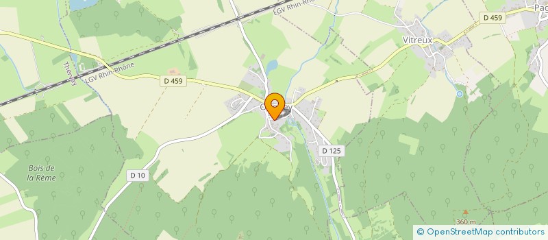 localisation de l'entreprise TOBIAZ LE GROUPE  OUGNEY