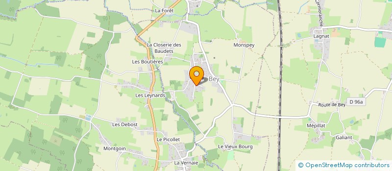 localisation de l'entreprise TOC-IMMO  BEY