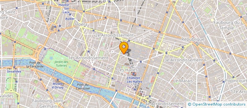 localisation de l'entreprise TOC PARTICIPATIONS  PARIS