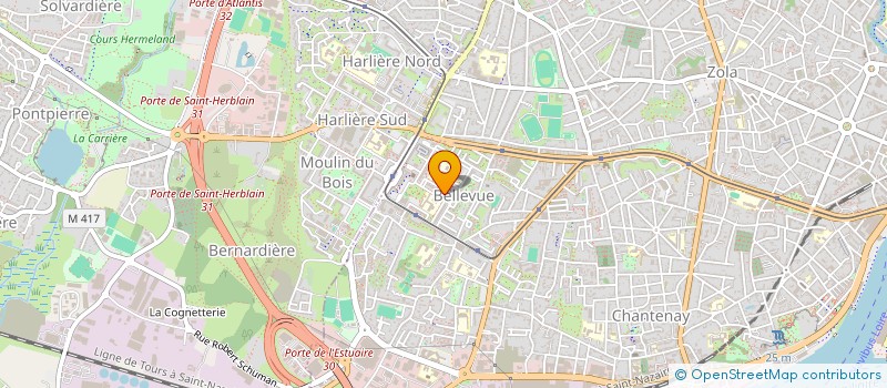 localisation de l'entreprise TOC TOC à NANTES