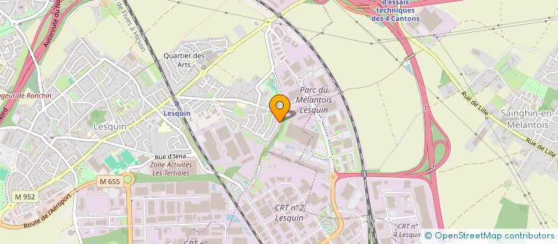localisation de l'entreprise TOC TOC à LESQUIN