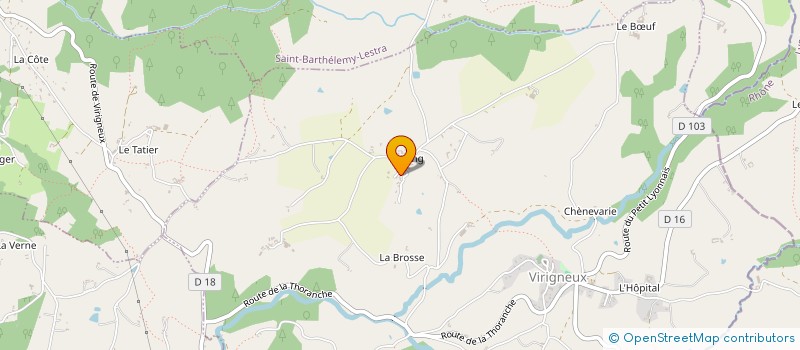 localisation de l'entreprise TOC TOC  VIRIGNEUX