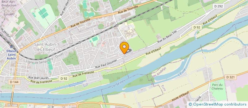 localisation de l'entreprise TOC TOC COLIS  LE GRAND-QUEVILLY